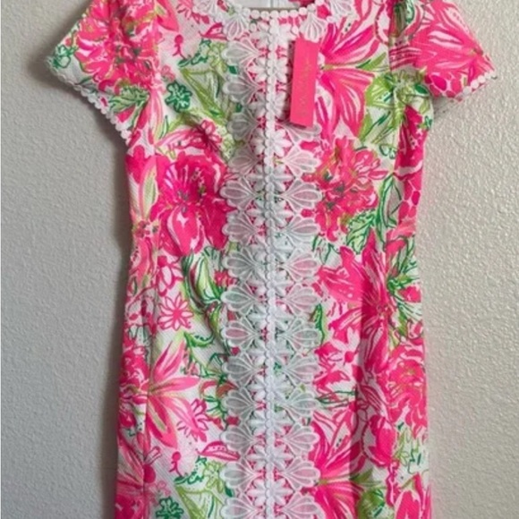NWT Lilly Pulitzer Maisie Stretch Shift in Koala Me Maybe size 4 - Picture 6 of 16